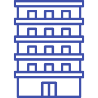 Icon: großes Gebäude